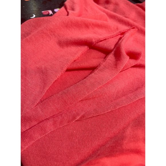 Lane Bryant Coral Jersey Knit Scarf Wrap  60 inch - Picture 7 of 7